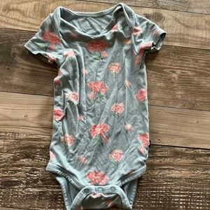 Kyte BABY Green and Pink Bodysuit One Piece